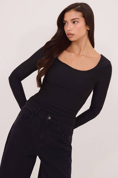 Yırtmaçlı Kalem Midi Elbise - Bordo 40