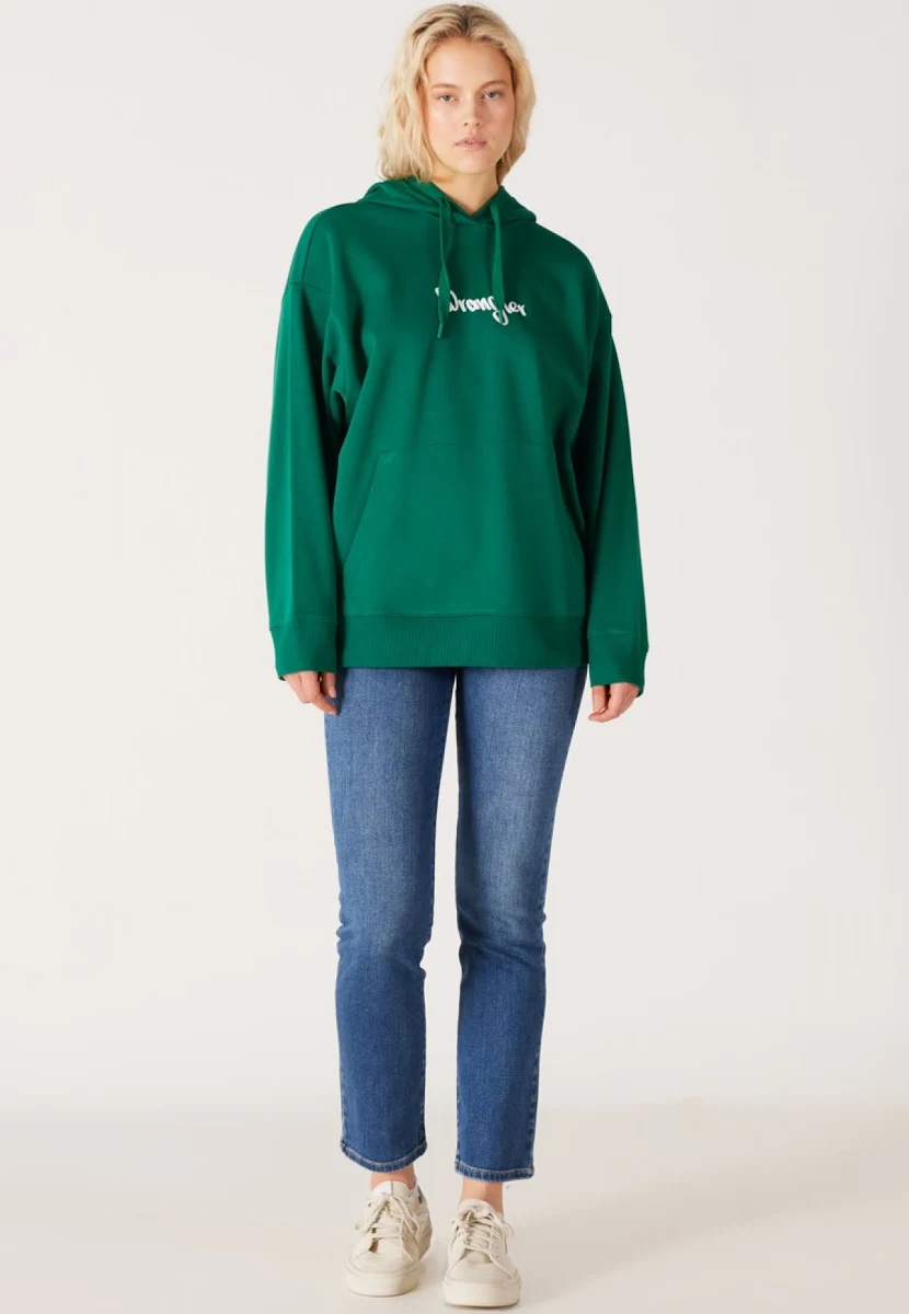 Kapüşonlu Oversize Sweatshirt - Gri S 5