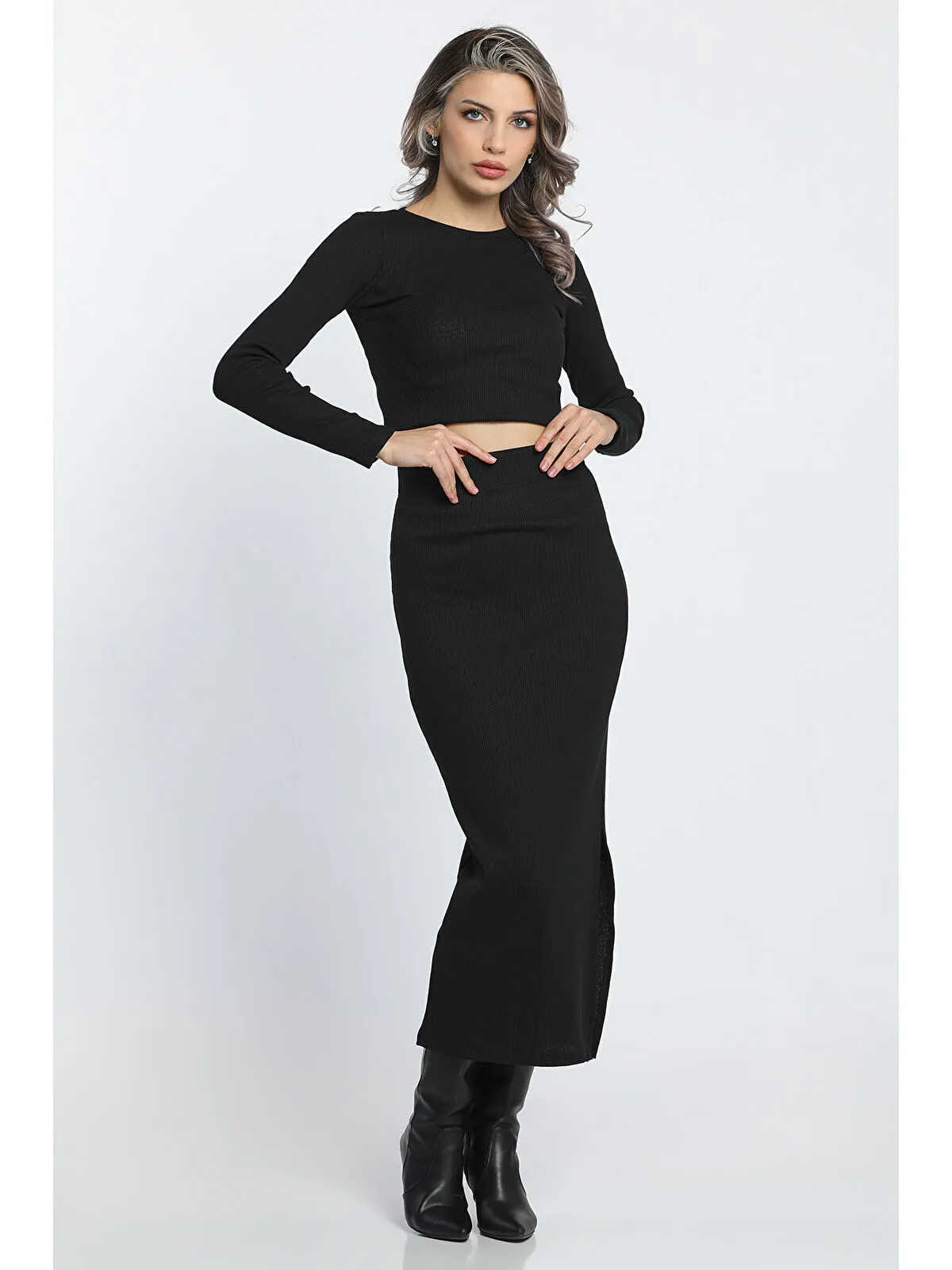 Yırtmaç Detaylı Kaşkorse Body 2
