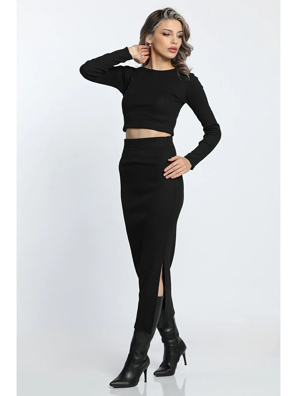 Yırtmaç Detaylı Kaşkorse Body 3