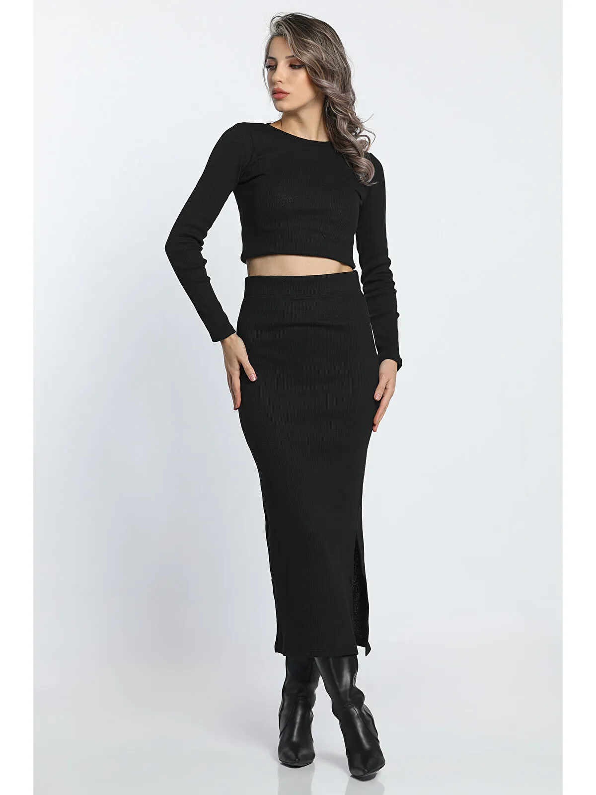 Yırtmaç Detaylı Kaşkorse Body 4