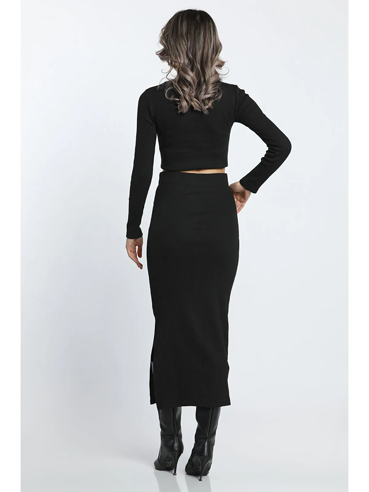 Yırtmaç Detaylı Kaşkorse Body 5